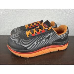 Altra Olympus 1.5 Trail Running Shoes Black Orange Red A1555-2 Men's Size 9.5